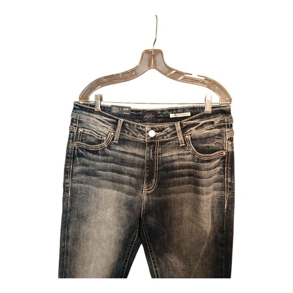 Daytrip Jeans Virgo Mid Rise Bootcut Universal Fit Women's Size 32L (35x34) New - Picture 3 of 12